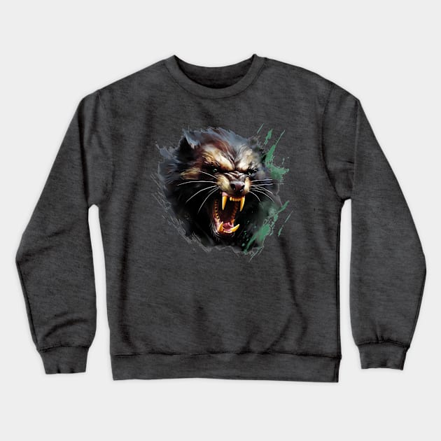 Splatter Wolverine Crewneck Sweatshirt by LikeABith